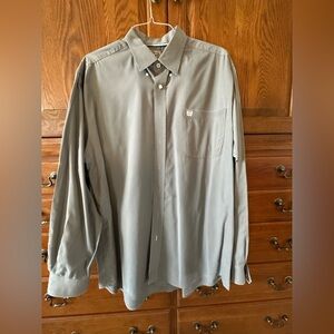 Cinch Men's Gray Casual Button-Down Shirt